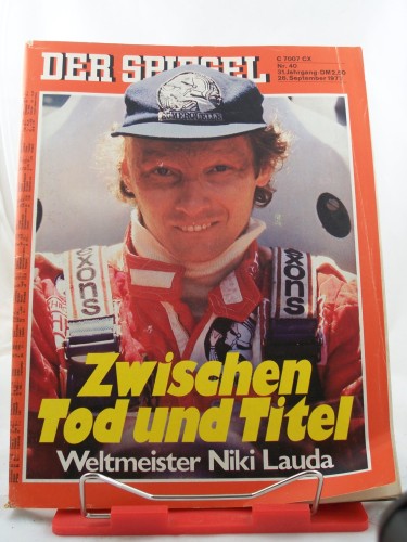 Artikelbild des Artikels “40/1977, Zwischen Tod und Titel, Weltmeister Niki Lauda “