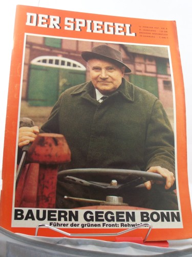 Artikelbild des Artikels “8/1967, BAUERN GEGEN BONN “