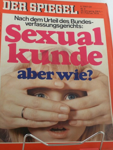 Artikelbild des Artikels “9/1978, Sexualkunde aber wie? “
