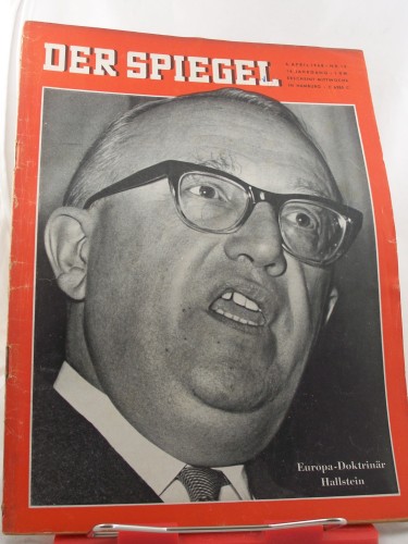 Artikelbild des Artikels “15/1960, Europa-Doktrinär Hallstein “