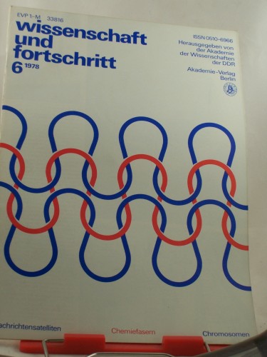 Artikelbild des Artikels “Wissenschaft und Fortschritt, 6/1978 “
