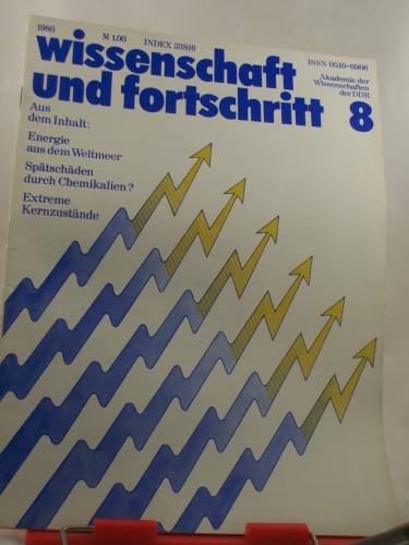 Artikelbild des Artikels “Wissenschaft und Fortschritt, 8/1980 “