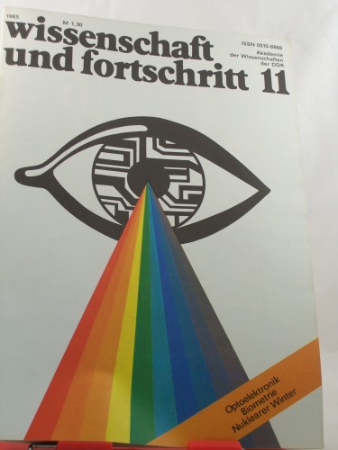 Artikelbild des Artikels “Wissenschaft und Fortschritt, 11/1985 “