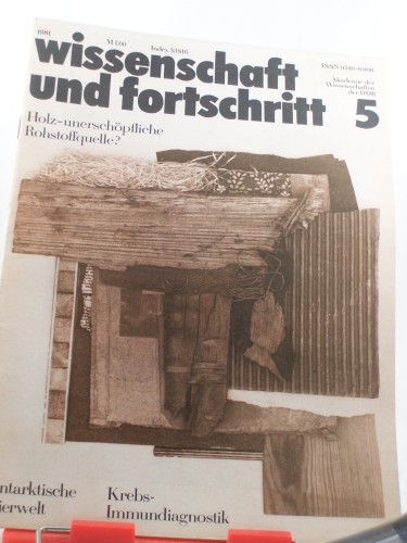 Artikelbild des Artikels “Wissenschaft und Fortschritt, 5/1981 “