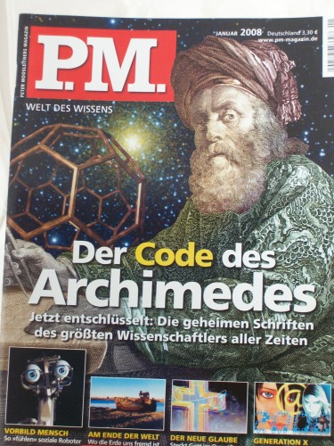 Artikelbild des Artikels “1/2008, Der Code des Archimedes “