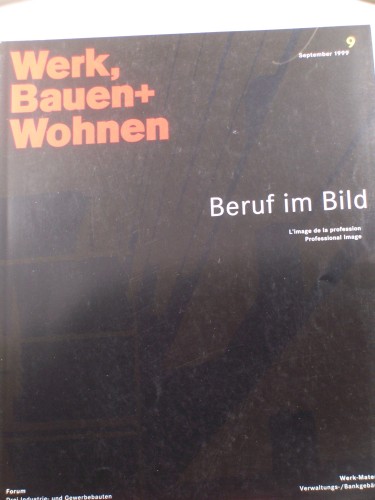 Artikelbild des Artikels “9/1999, Beruf im Bild “