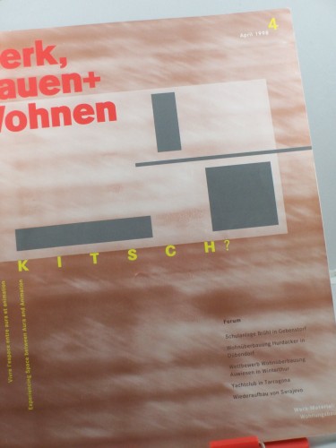 Artikelbild des Artikels “4/1998, Kitsch? “