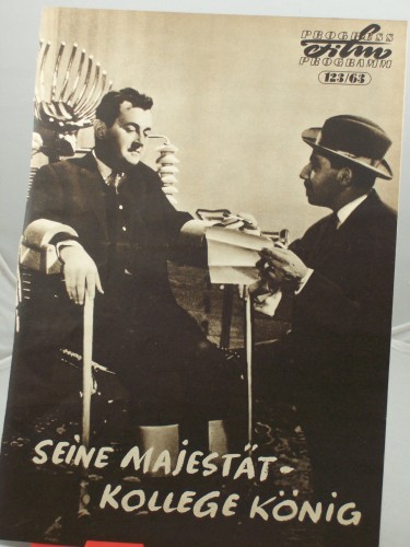 Artikelbild des Artikels “123/63; Seine Mäjestät Kollege König “