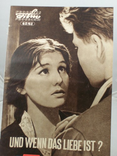 Artikelbild des Artikels “65/63; Und wenn das Liebe ist? “