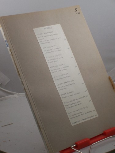 Artikelbild des Artikels “5/1960 “