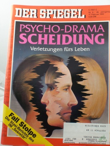 Product image of the product “8/46, 17. Februar, Psycho Drama Scheidung ”