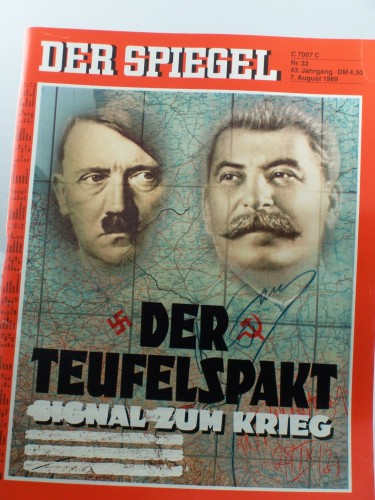 Artikelbild des Artikels “32/1989, 7. August, Der Teufelspakt, Signal zum Krieg “