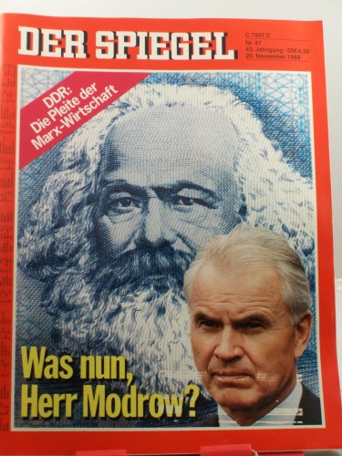 Artikelbild des Artikels “47/1989, 20. November, Was nun Herr Modrow “