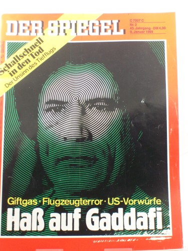 Artikelbild des Artikels “2/1989, Haß auf Gaddafi “