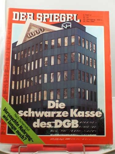 Product image of the product “22/1986, 26. Mai, Die schwarze Kasse des DGB ”
