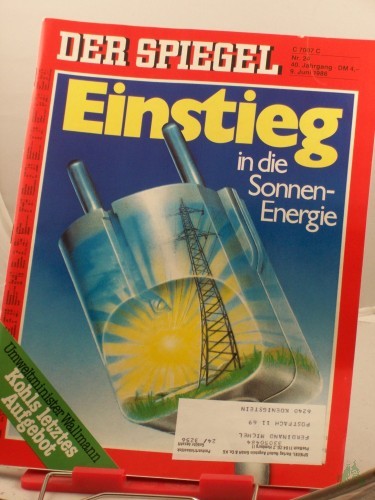 Product image of the product “24/1986, 9. Juni, Einstieg in die Sonnenenergie ”