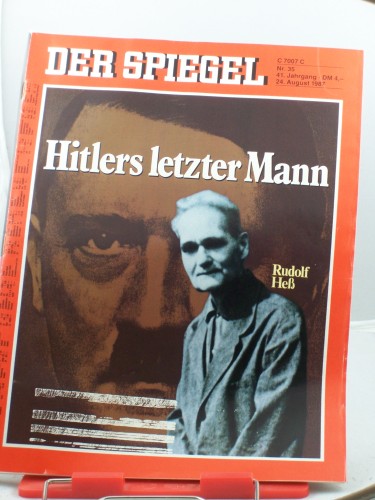 Artikelbild des Artikels “35/1987, 24. August, Hitlers letzter Mann “