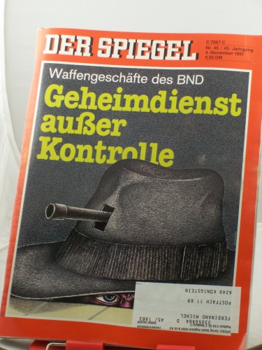 Artikelbild des Artikels “45/1991, Geheimdienst außer Kontrolle “