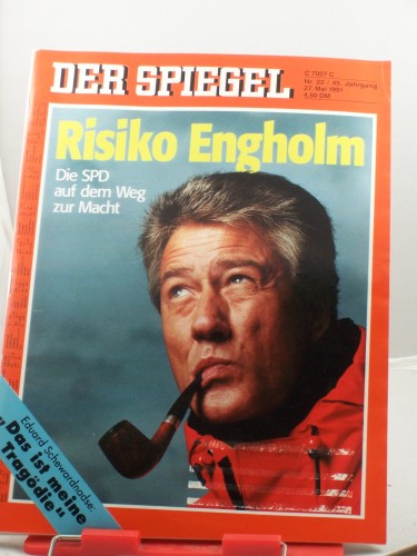 Artikelbild des Artikels “22/1991, 27. Mai, Risiko Engholm “