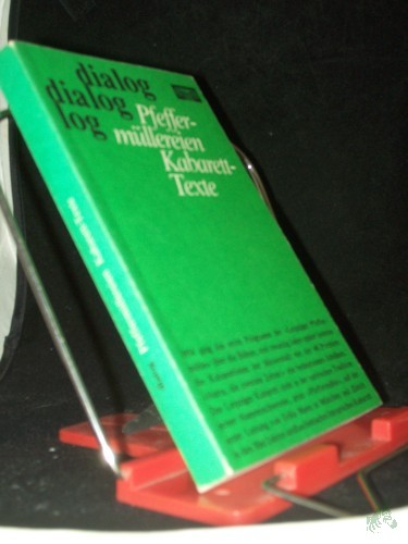 Artikelbild des Artikels “Pfeffermüllereien : Kabarett-Texte / hrsg. von Rainer Otto. Collagen von Helmut Merten “