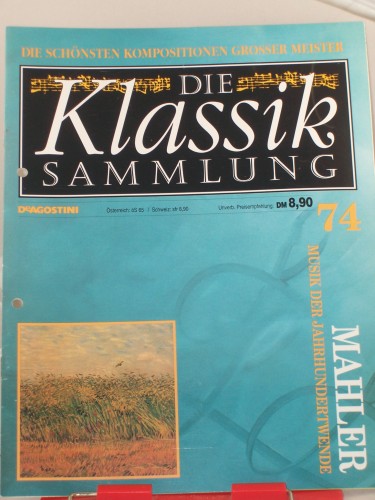 Artikelbild des Artikels “Nr. 74, Mahler “