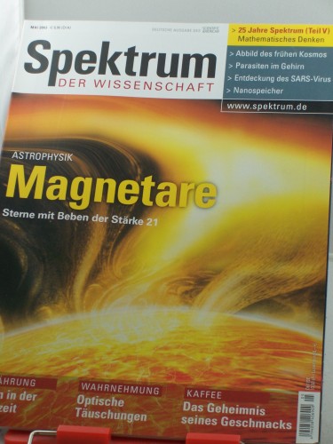 Artikelbild des Artikels “5/2003, Magnetare “