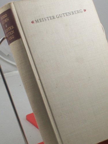 Artikelbild des Artikels “Meister Gutenberg : Roman / Bodo Kühn “