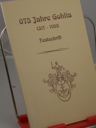 Artikelbild des Artikels “675 Jahre Gohlis : 1317 - 1992 ; Festschrift / hrsg. vom Bürgerverein
Gohlis “