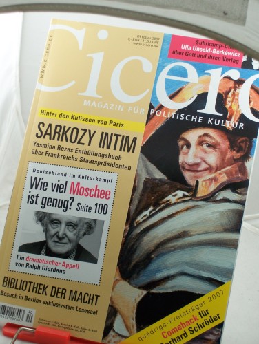 Artikelbild des Artikels “10/2007, Sarkozy Intim “