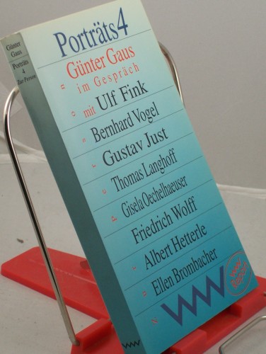 Artikelbild des Artikels “Günter Gaus im Gespräch mit Ulf Fink, Bernhard Vogel, Gustav Just, Thomas Langhoff, Gisela Oechelhaeuser, Friedrich Wolff, Albert Hetterle, Ellen Brombacher “