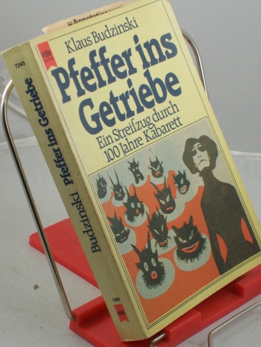 Artikelbild des Artikels “Pfeffer ins Getriebe : e. Streifzug durch 100 Jahre Kabarett / Klaus
Budzinski “