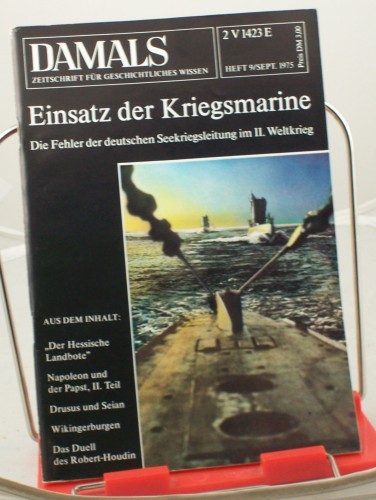 Artikelbild des Artikels “9/1975, Einsatz der Kriegsmarine “