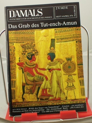 Artikelbild des Artikels “4/1976, Das Grab des Tut ench Amun “