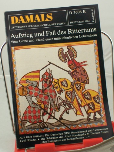 Artikelbild des Artikels “1/1984, Aufstieg und Fall des Rittertums “
