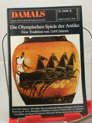 Artikelbild des Artikels “8/1984, Die Olympischen Spiele der Antike “