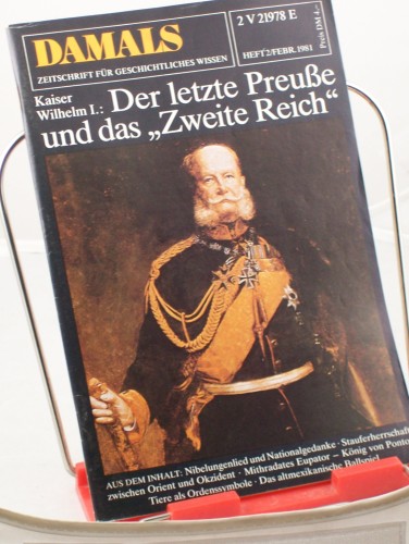 Artikelbild des Artikels “2/1981, Der letzte preuße und das Zweite Reich “