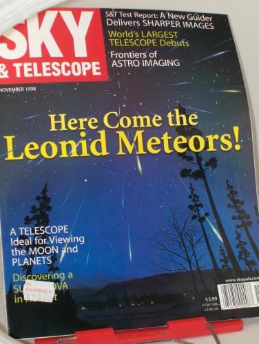 Artikelbild des Artikels “11/1998, Here come the Leonid Meteors “
