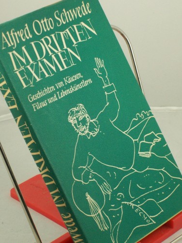 Artikelbild des Artikels “Im dritten Examen : Geschichten von Käuzen, Filous u.
Lebenskünstlern / Alfred Otto Schwede. Illustrationen: Hans-Dieter
Schwarz “