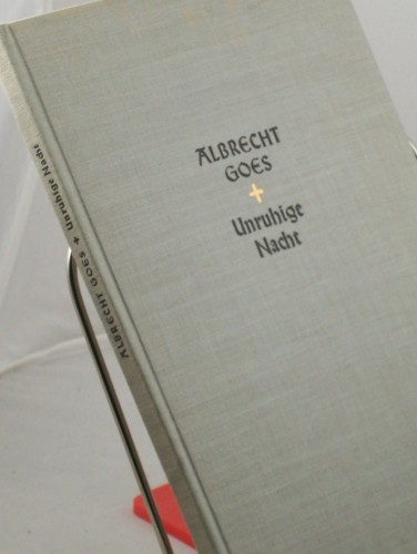 Artikelbild des Artikels “Unruhige Nacht / Albrecht Goes “