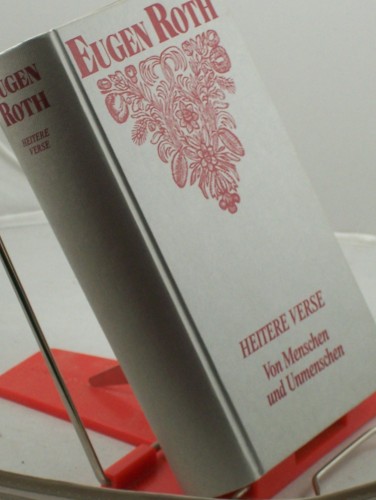 Artikelbild des Artikels “Heitere Verse. Von Menschen und Unmenschen/Eugen Roth “