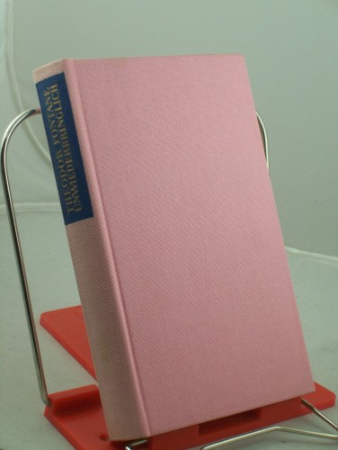 Artikelbild des Artikels “Unwiederbringlich : Roman / Theodor Fontane. Textrev., Anm. u. Nachw.
von Peter Goldammer “