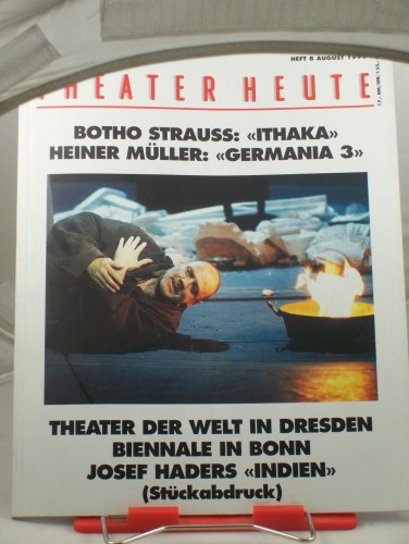 Artikelbild des Artikels “Heft 8/1996, Botho Strauss ITHAKA “