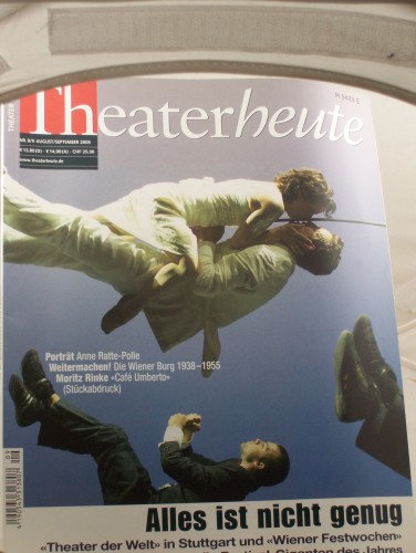 Artikelbild des Artikels “8/9 2005, Alles ist nicht genug “