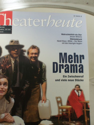 Artikelbild des Artikels “12/2003, Mehr Drama “