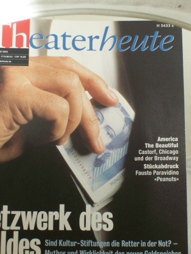 Artikelbild des Artikels “3/2003, Netzwerk des Geldes “