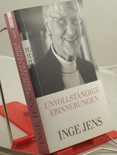 Artikelbild des Artikels “Unvollständige Erinnerungen / Inge Jens “