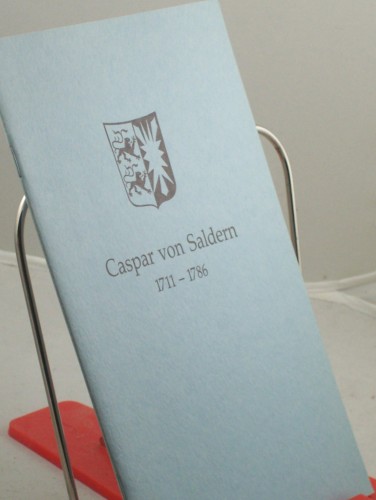 Artikelbild des Artikels “Caspar von Saldern : 1711 - 1786 ; Ansprachen bei d. Feier aus Anlass
seines 200. Todestages am 25. Oktober 1986 in d. Klosterkirche zu
Bordesholm / Veranst. d. Kultusministers d. Landes Schleswig-Holstein “