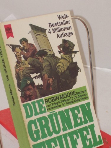 Artikelbild des Artikels “Die grünen Teufel : an d. gelben Front, US-Geheimkommandos im Kampf ohne Gnade / Robin Moore. Dt. Übers. von Günther Martin “