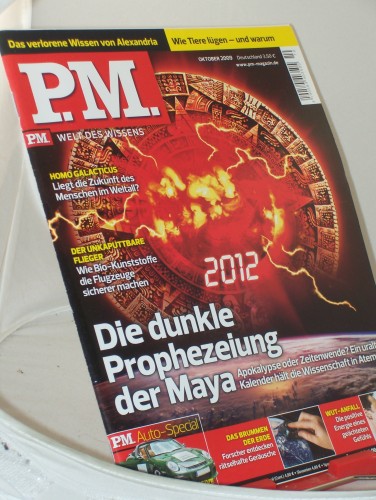 Artikelbild des Artikels “10/2009, die dunkle Prophezeiung der Maya “