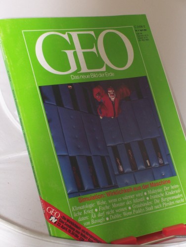 Artikelbild des Artikels “4/1984, Simulation Wirklichkeit aus der Maschine “